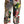 Silk Multicolor Print High Waist Cropped Pants
