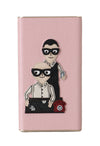 Charger USB Pink Leather #DGFAMILY Power Bank