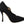 Black Tulle Stretch Crystal Mary Jane Shoes
