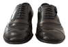 Brown Lizard Skin Leather Oxford Dress Shoes