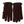 Maroon Wrist Length Mitten Leather Gloves