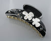 Butterfly Engraved Long Hair Claw Clip
