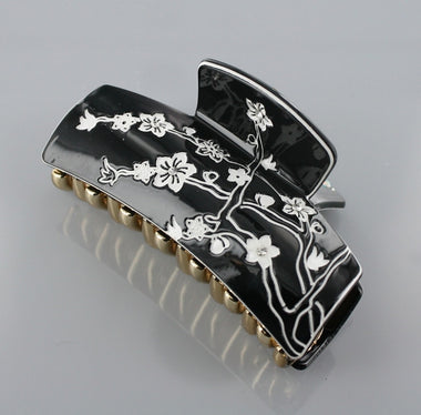 Rhinestone Embedded Hair Claw Clip