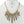Rhinestone Embedded Tassel Statement Necklace Earring Set