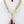 Teardrop Glass Bead Pendant Necklace Earring Set
