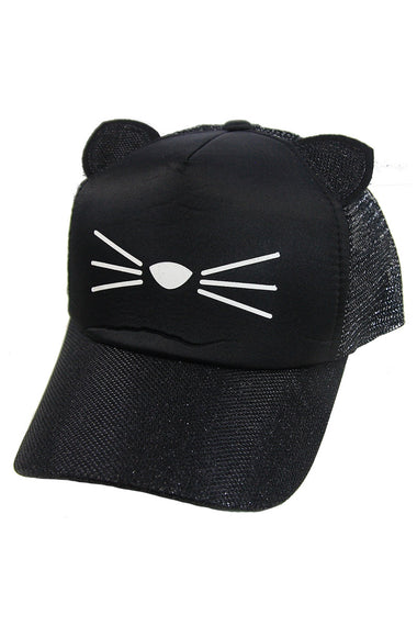 Cat Theme Trucker Cap