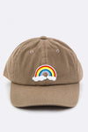 Rainbow Patch Kid's Cotton Cap