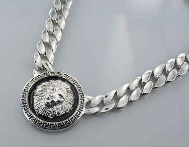 Lion Head Chain Necklace