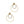 RHINESTONE DOUBLE HOOP EARRING