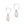 EYE CUT- OUT METAL HOOP EARRING