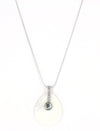 Teardrop Shell Pendant Necklace