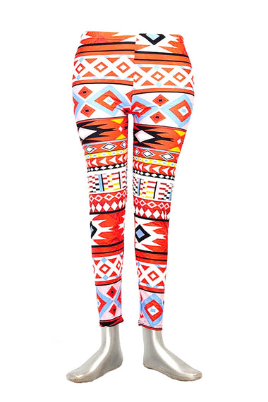 Aztec Tribal High Waist Fashion Leggings