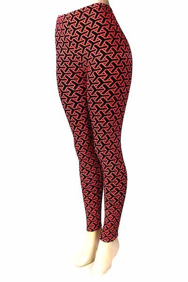 Geometric Tribal High Waist Fashion Leggings