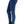 Solid Blue Velour Fashion Leggings