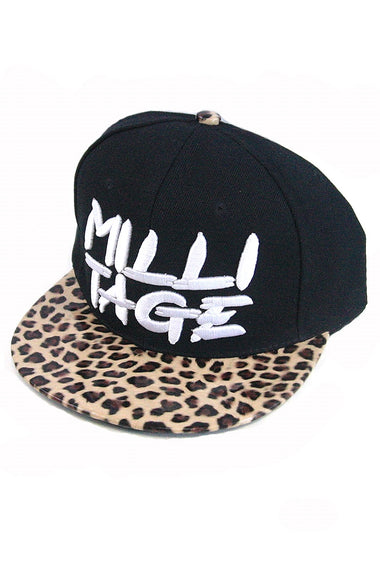 Leopard Print Snapback Adjustable unisex Cap