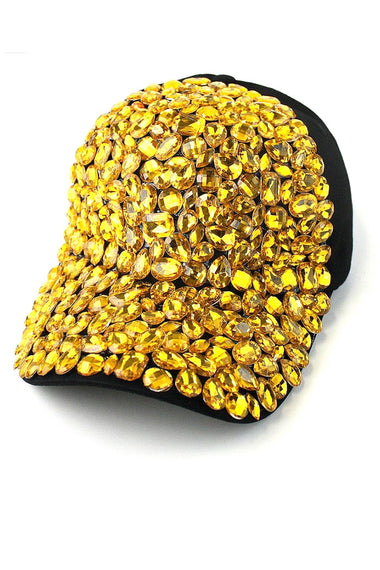 Chunky Crystal Stone Embedded Cap