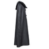 Game of Thrones Jon Snow Men Cosplay Costume Halloween Cloak Outfit + Gloves