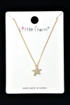 Starfish Pendant Collar Necklace