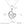 925 Silver Plated Crystal Mom Heart Pendant Necklace Mama For Mother's Day