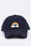 Rainbow Patch Kid's Cotton Cap