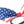 Women American USA Flag Headband Hairband Bow Hair Head Ribbon Hoop 4th of July