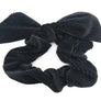 Hair Head Band Bow Ribbon Tie Ribbed Corduroy Velvet Tumble Scrunchies Holder