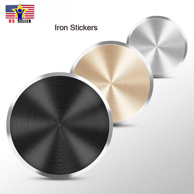 Universal Plated Iron Stickers for Magnetic Car Phone Holder Metal Disk Mount