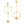 ASYMMETRICAL GEOMETRIC SHAPE METAL POST DROP EARRING