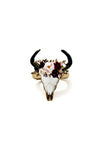 FLORAL PRINT CATTLE STRETCH RING