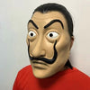 Money Heist Dali Mask-Unisex Costume Salvador Dali Mask for Halloween Cosplay
