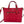 (CA721) Gallery Mini Miami Red Signature Coated Canvas Crossbody Purse Bag