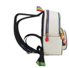 (CA624) Mini Court Signature Rainbow Logo Chalk Multi Shoulder Backpack