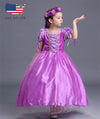 Kid Girl Sofia The First Princess Long Dress up Costume Cosplay Gown Halloween