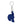 Blue Football Helmet Keychain Bag Charm