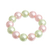 Pink Green Bubble Gum Pearl Bracelet