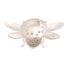 Multi and Silver Bee Magnet Brooch