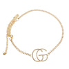 Gold Embellished Double G Chain Belt