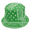 Green Bandana Reversible Bucket Hat