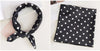 Satin Neck Scarf Dots Floral Striped Small Square Neckerchief Head bands Warp US