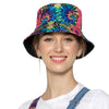 Rainbow Tie Dye Reversible Bucket Hat