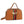 Brown Stripe Top Handle Handbag Set