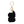 S Black Keychain Bag Charm