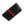 Black Red Green Stripe Zipper Wallet
