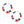 Red White Blue Color Bamboo Hoops
