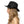 Black Chain Band Panama Hat