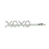 Silver XOXO Bobby Pin