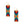 Multi Mosaic Leather Rectangle Earrings