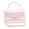 White Jelly Top Handle Mini Crossbody