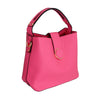 Fuchsia Satchel Canvas Strap Bag Set