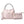 Pink Satchel Canvas Strap Bag Set